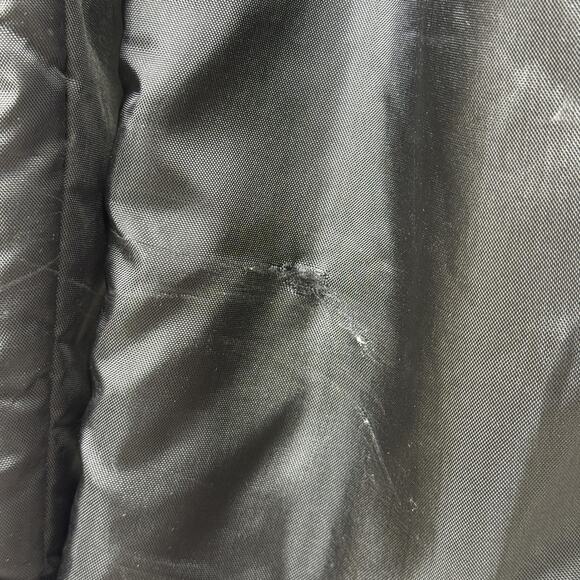 Vintage Zero-Zone Bib Overalls Mens Medium Black Insulated Snow Made USA 80s - Picture 5 of 11